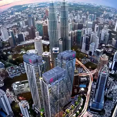 Star Residence Apartment with twin towers KLCC view