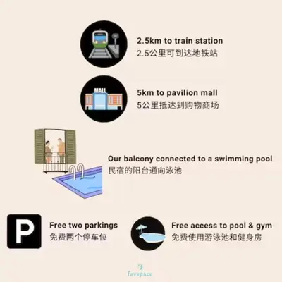 a recruitment poster for a recruitment company for a swimming pool at Zen 3-bedroom w pool 6 pax - Semarak in Kuala Lumpur
