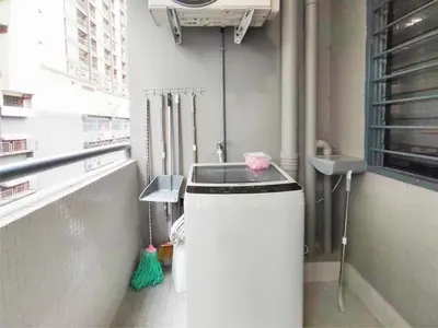 a bathroom with a sink at Plaza Berjaya By Manhattan Group in Kuala Lumpur