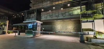a building with a sign on the side of it at The Elements @ Ampang in Kuala Lumpur