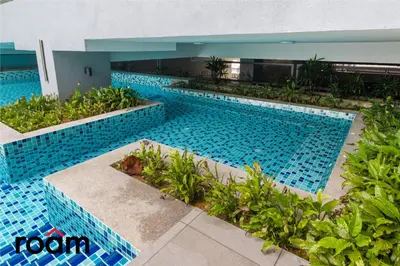 an image of a swimming pool at a resort at Neu Suites Residence, Embassy Row in Kuala Lumpur