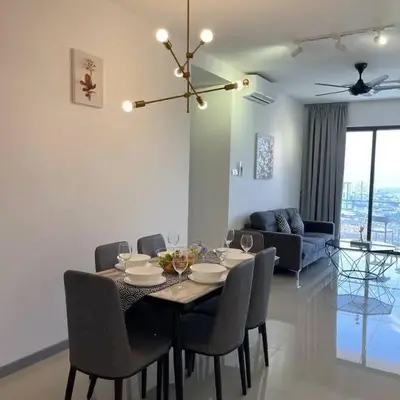 100Mbps DesaPark MontKiara Publika Mitec Kepong Menjalara Segambut 7Pax