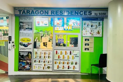 a store with a display ofrazorationresuranceagents at Comfy-Concept Apartment @ B.Bintang (3min walk LRT, Lalaport, TimeSquare) in Kuala Lumpur
