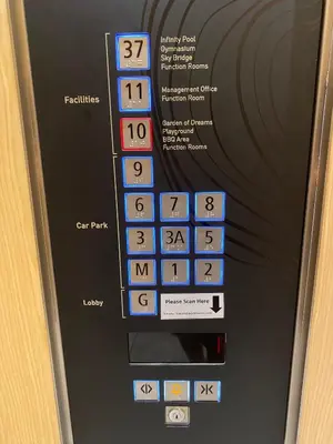 a close up of a calculator on a cell phone at The Axon Bukit Bintang Residence by De Space in Kuala Lumpur
