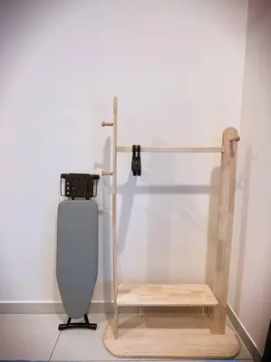 a bathroom with a toilet and a wooden stool at 2R2B*1-6+1 Pax*KL City*10mins-KLCC in Kuala Lumpur