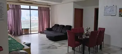 a living room with a couch and a table at EMPRESS SIGNATURE in Kuala Lumpur