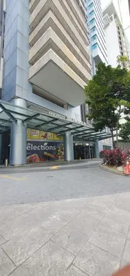 a building in a city with a building at Mercu summer Suites by KL Residence in Kuala Lumpur