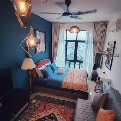 King Studio Suite Legasi Kampung Bharu view KLCC