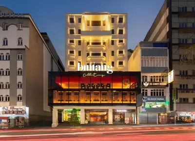 a building with a sign on the side of it at Bintang Collectionz Hotel in Kuala Lumpur