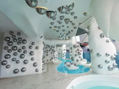 a room with a bunch of buttons on the wall at Arte Plus by Stay Relax in Kuala Lumpur