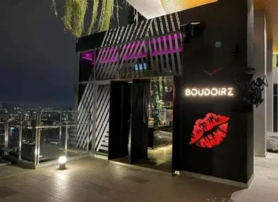a building with a sign on the side of it at Stylish Ceylonz Suite near Bukit Bintang 4pax in Kuala Lumpur