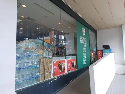 a store with a large display window in a store at D'Majestic Place, 1 King or 2 Super Single beds in Kuala Lumpur