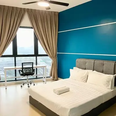 ContiNeW Pudu nr Ikea Cheras 2Br-6pax-1park-Wi-fi