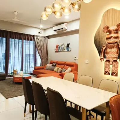 8 Kuala Lumpur City for 4 to 10 PAX of 4 BEDROOMS and 3 BATHROOMS near KLCC