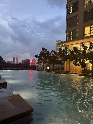 a large body of water in front of a building at Robertson Bukit Bintang in Kuala Lumpur