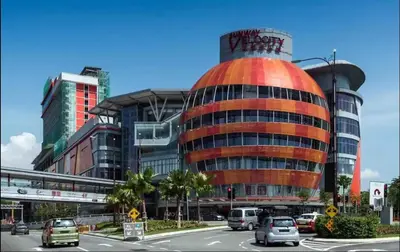 a building with a sign on top of it at V Residence Suites-27 in Kuala Lumpur