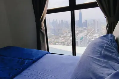 Gallery image of KLCC view sky line studio apartment Trion A5507 KL in Kuala Lumpur