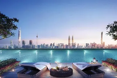 Gallery image of Cozy KLCC view studio suites Trion B4508 KL in Kuala Lumpur