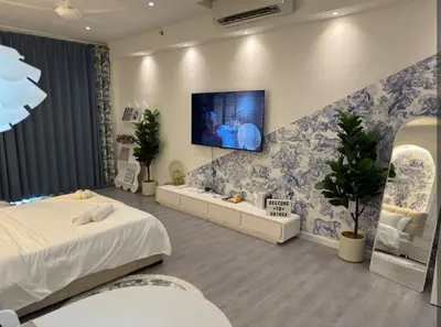 Gallery image of Pretty Room with balcony klcc view in Chamber in Kuala Lumpur