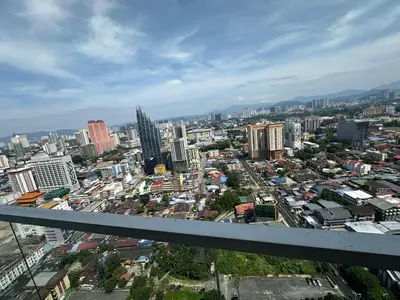 a view of a city from the top of a building at Tamu Hotel & Suites Stay in Kuala Lumpur