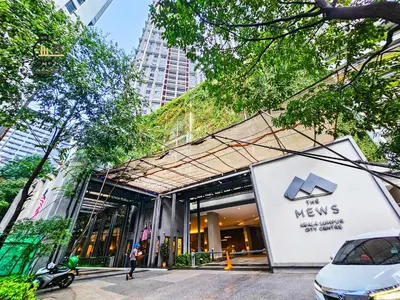 a store front of a msg memphis building at The Mews KLCC by GBS in Kuala Lumpur
