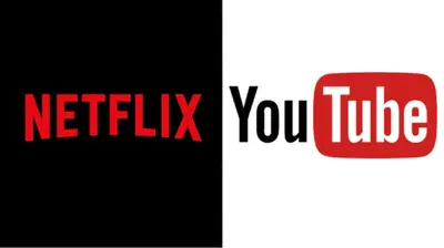 a logo for netflix and youtube with the words netflix you tube at Riveria Premium Kuala Lumpur, Roam in Kuala Lumpur