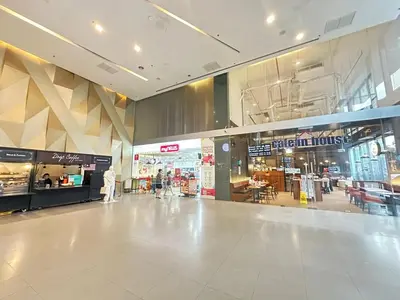 a large shopping mall with a grocery store at Summer Suites klcc by kuala lumpur in Kuala Lumpur