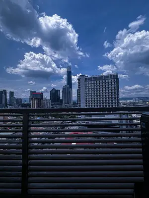 a view of a city skyline with buildings at Taragon Bukit Bintang in Kuala Lumpur
