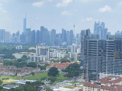 a view of a city with a lot of tall buildings at Arte Plus by Willow Trip in Ampang