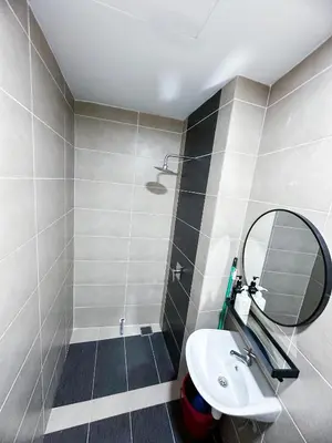 a bathroom with a sink and a mirror at The Nest Residensi 357 Jalan Genting Kelang, Setapak KL by Idealhub in Kuala Lumpur