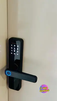 a remote control is attached to a wall at 5 Star Comfort Riveria City KL Sentral Transit Hub 2pax in Kuala Lumpur