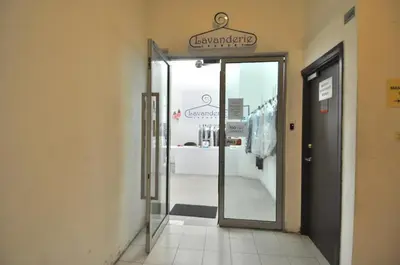 an entrance to a store with a glass door at BEST KL City View at Regalia Residence in Kuala Lumpur
