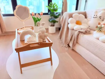 a room with a table with toys and a couch at Perfect for Families & Larger Groups, KL MRT- M Vertica in Kuala Lumpur