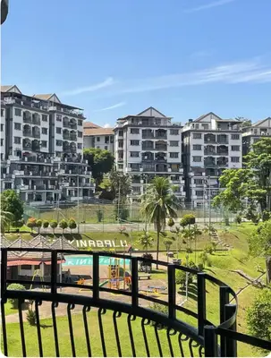 a view of apartment buildings from a balcony at Condo in kuala lumpur in Kuala Lumpur