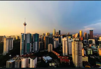 a view of a city with a lot of tall buildings at The Robertson Residence Kuala Lumpur by Alan in Kuala Lumpur