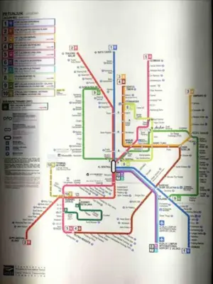 a map of the london underground map at 2Room 8pax Link to Velocity Mall MRT KL in Kuala Lumpur