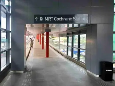 a subway station with a sign that reads mitt coordinator station at Big Group 3R2B Sunway Velocity KL Walking distance to Monorail in Kuala Lumpur