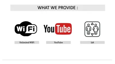 a set of logos for the wf website at The Colony Infinitum By Couple Stay in Kuala Lumpur