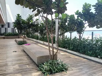a tree on the top of a building at Colony by infinitum KLCC in Kuala Lumpur
