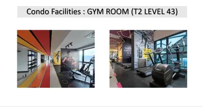 a gym with cardio facilities gym room level at Arte Plus Ampang By Couple Stay in Batu Empat