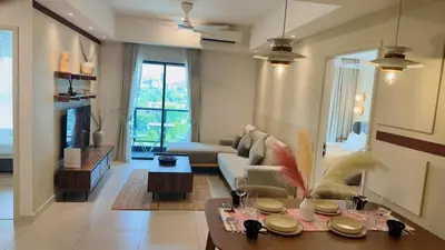 Gallery image of The Atrium at Jalan Ampang by OKBnB - Warm & Cozy 3Bedroom Family Suite nearby KLCC in Kuala Lumpur