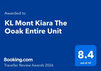 a screenshot of the kml mount kira the oak entrance unit at KL Mont Kiara The Ooak Entire Unit in Kuala Lumpur