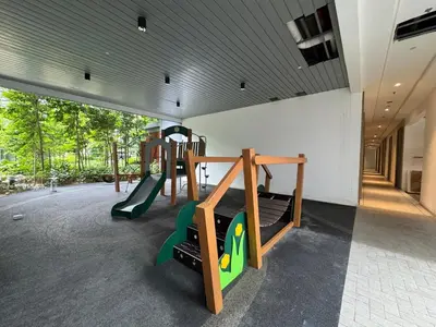 a childrens play area with a slide in a building at Agile Bukit Bintang TRX KL by Lilbean Space - 2B1R in Kuala Lumpur