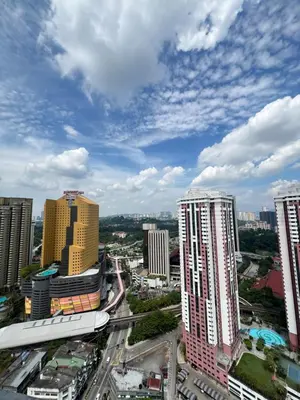a view of a city with tall buildings at Chambers Residence by Golden Homestay in Kuala Lumpur