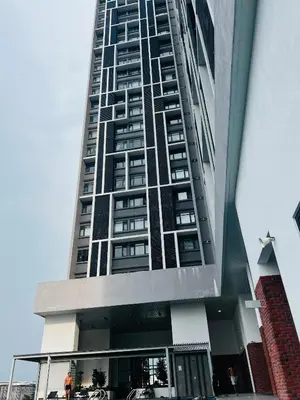 a tall building with balconies on the side of it at Chambers Residence by Fancy House in Kuala Lumpur