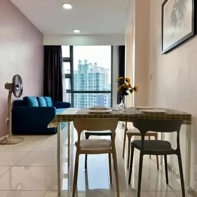 Cozy Minimalist Condo In The Heart of Kuala Lumpur City 1BR
