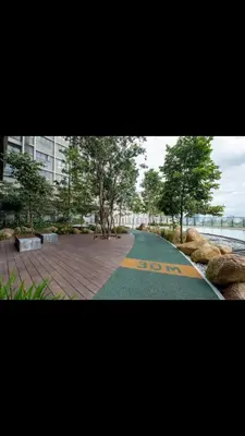 a road with a sign that says do not at Cozy Kenwingston Setapak 3BR & 2BR 5-8 Pax l Parking & Netflix 3201 in Kuala Lumpur