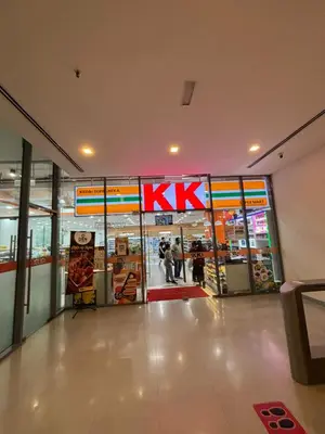 a krispy kreme store in a shopping mall at SkyPool KLCC 2BR Platinum Suite D33F with Netflix in Kuala Lumpur