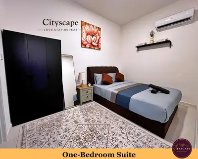 a bedroom with a bed in a room at Majestic Residence Kuala Lumpur by Cityscape in Kuala Lumpur