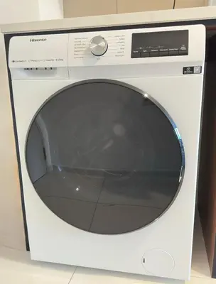 a white microwave oven sitting on top of a counter at Luxury couple suite 307A at Majestic Residence in Kuala Lumpur